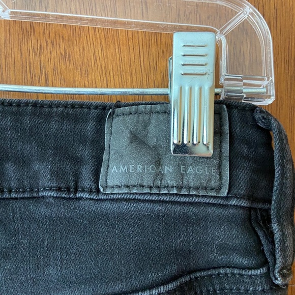American eagle black ripped jeans - Picture 3 of 4